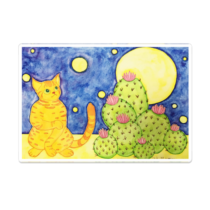 アクリルバッジ - 100 x 100 (mm)