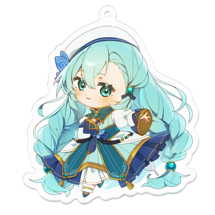 アクリルキーホルダー - 70 x 70 (mm)