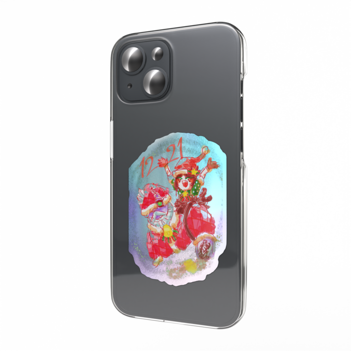 オーロラスマホステッカー - 縦