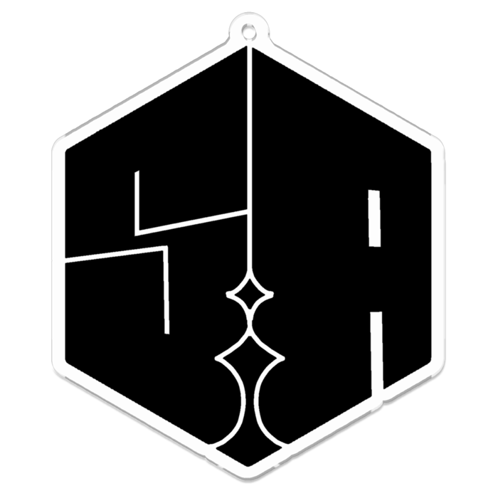 黒 - 70 x 70 (mm)(1)