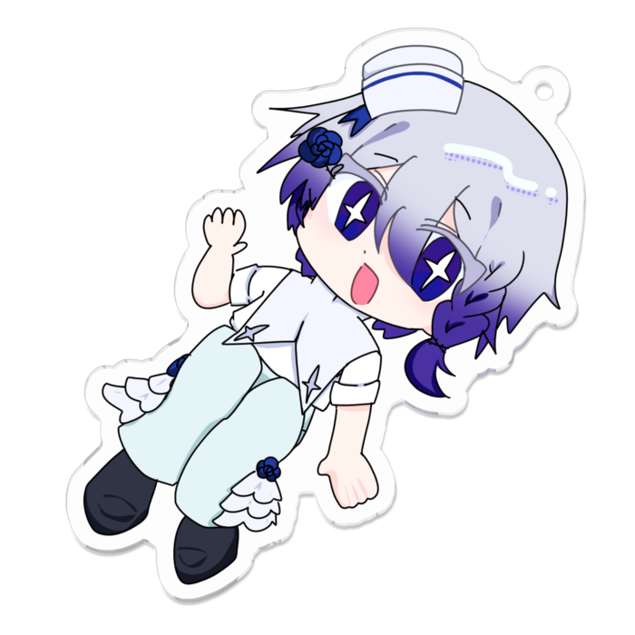 アクリルキーホルダー - 70 x 70 (mm)
