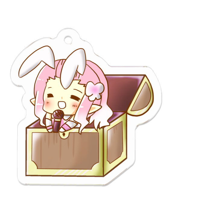 アクリルキーホルダー - 50 x 50 (mm)