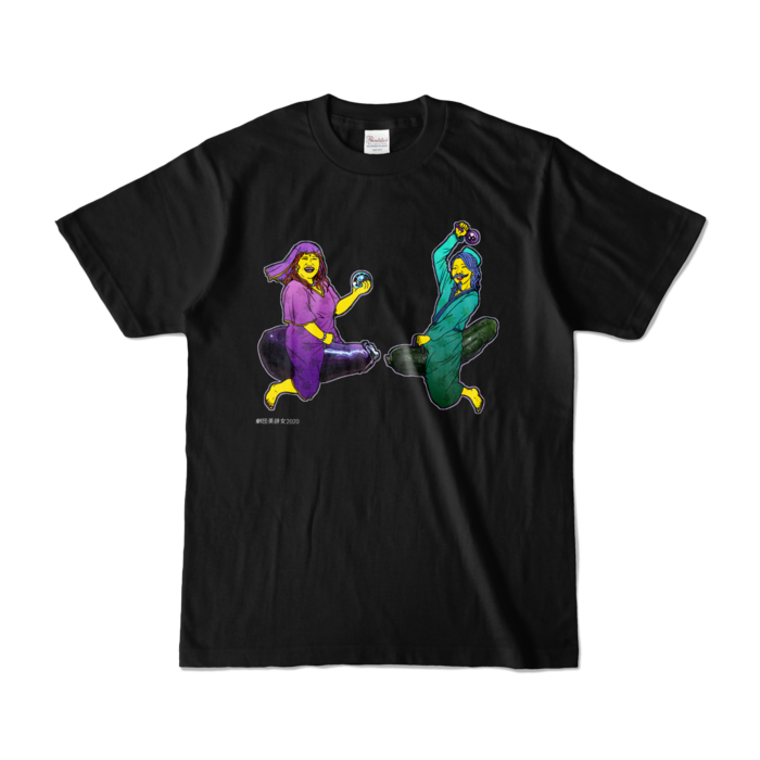 カラーTシャツ - S - ブラック (濃色)