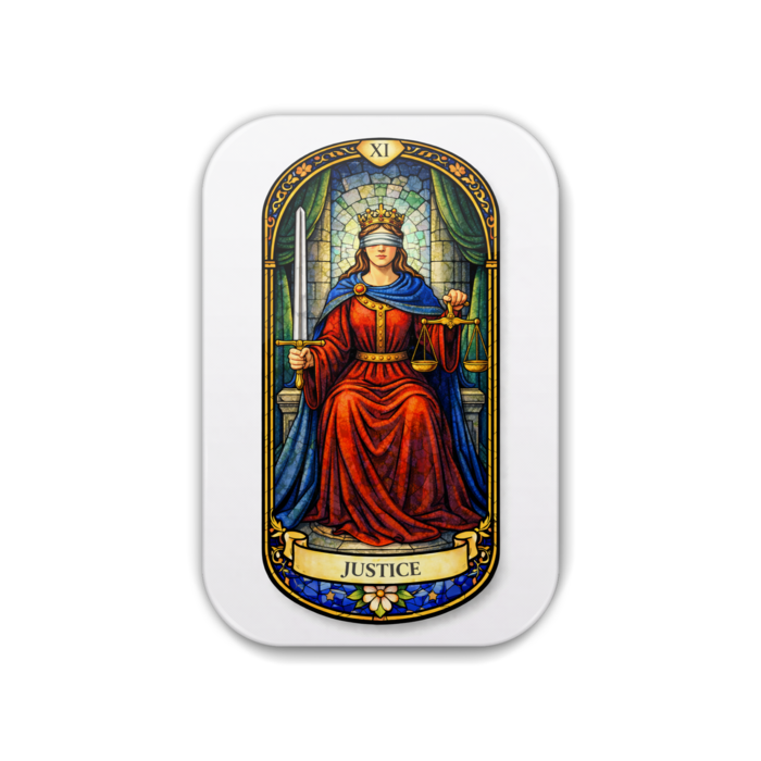 ジャスティス缶バッジ - 角丸 51x76mm(11)