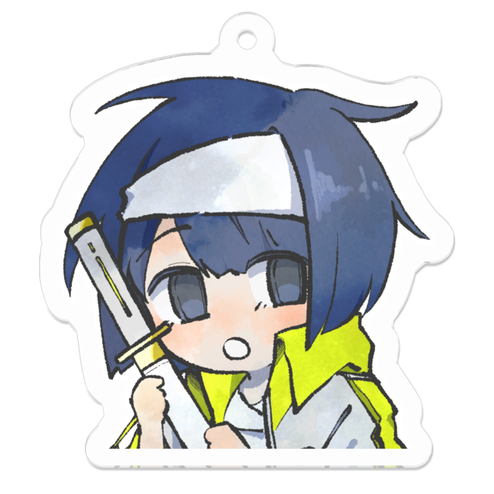 アクリルキーホルダー - 50 x 50 (mm)