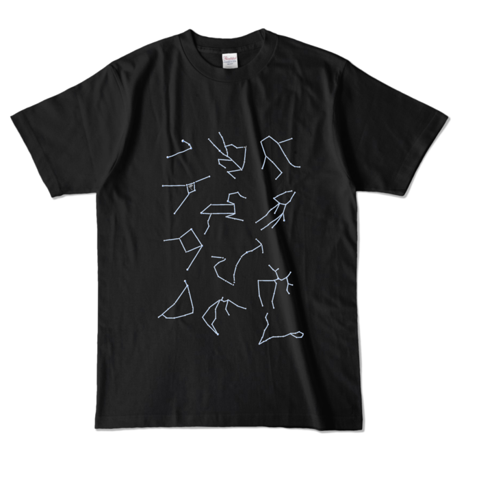 カラーTシャツ - L - ブラック (濃色)