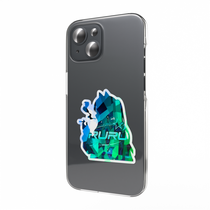 ホログラムスマホステッカー - 縦