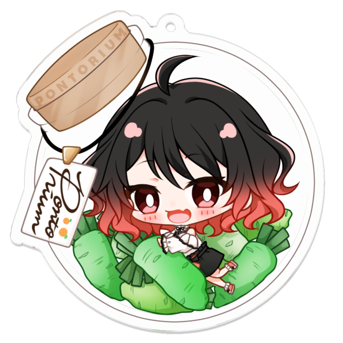 アクリルキーホルダー - 70 x 70 (mm)