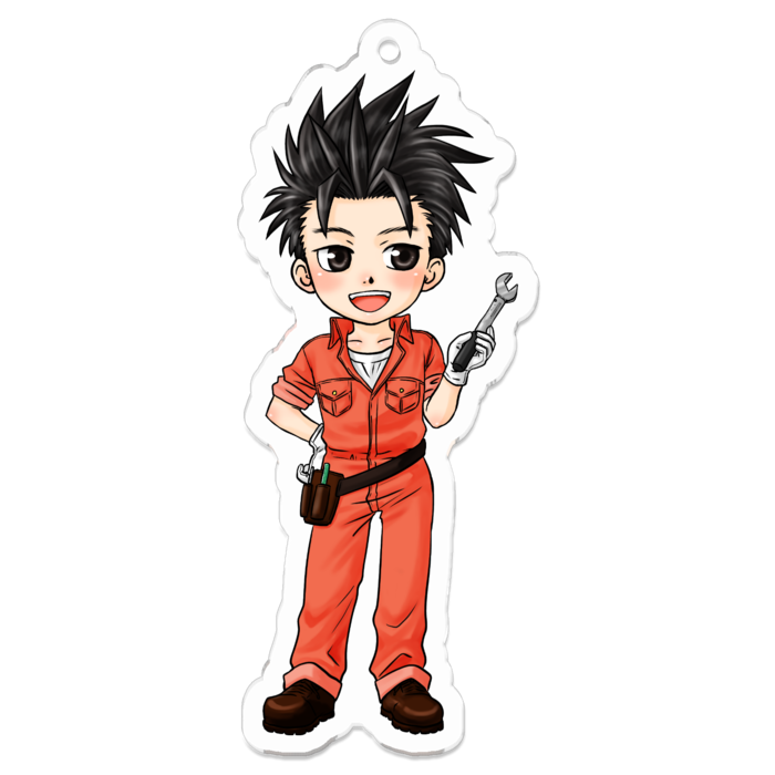 アクリルキーホルダー - 70 x 70 (mm)