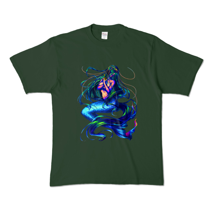 カラーTシャツ - XL - フォレスト (濃色)