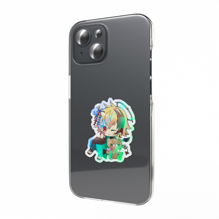 ホログラムスマホステッカー - 縦