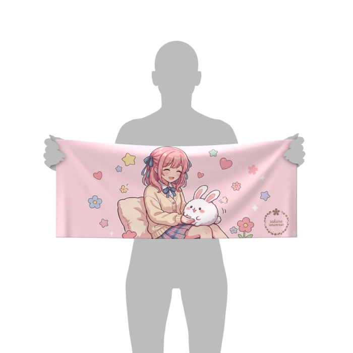 フェイスタオル - 84 × 34cm