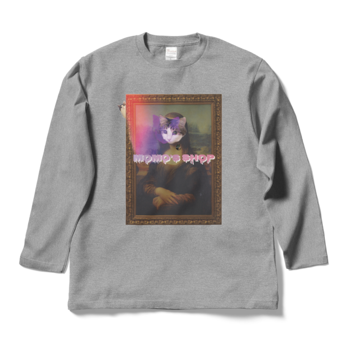 ロングスリーブTシャツ - L - 杢グレー