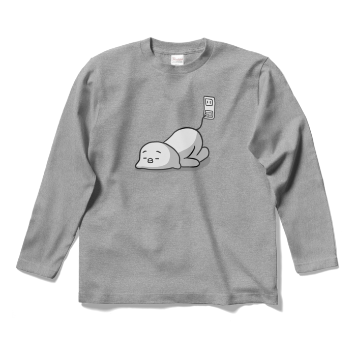 ロングスリーブTシャツ - S - 杢グレー