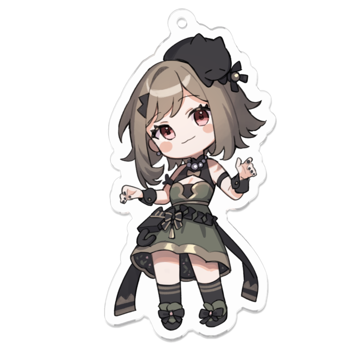 アクリルキーホルダー - 70 x 70 (mm)