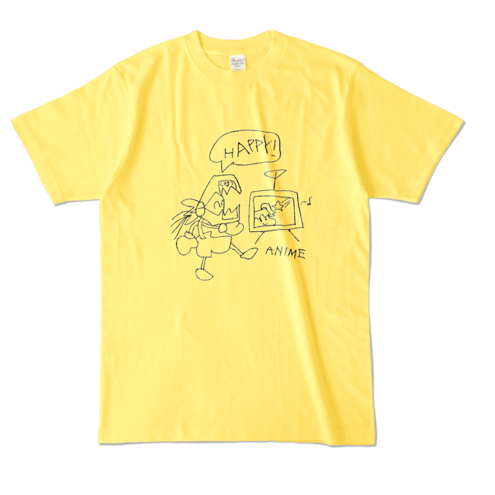 Glitchy Byte -4gboy- L - Yellow