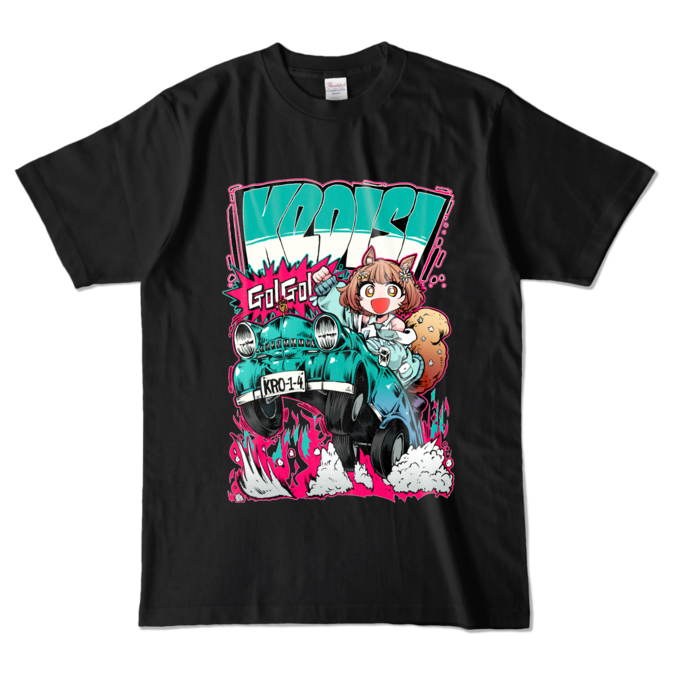 カラーTシャツ - L - ブラック (濃色)