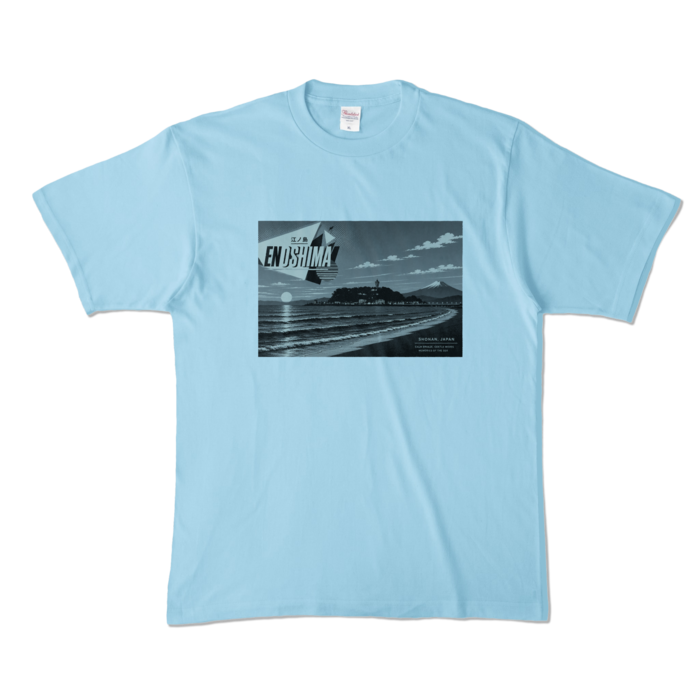 カラーTシャツ - XL - ライトブルー (淡色)