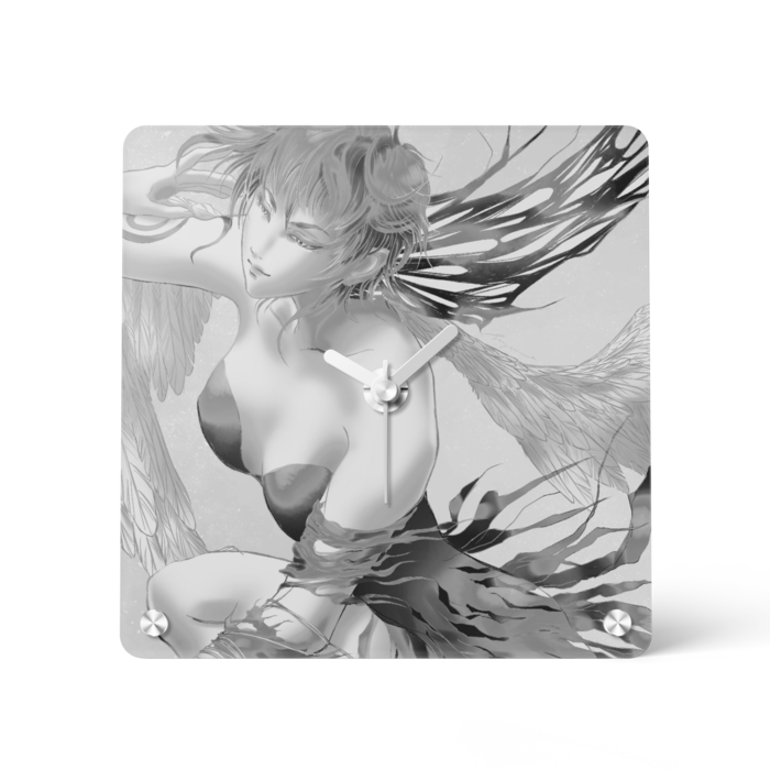アクリル時計 - 150x150mm