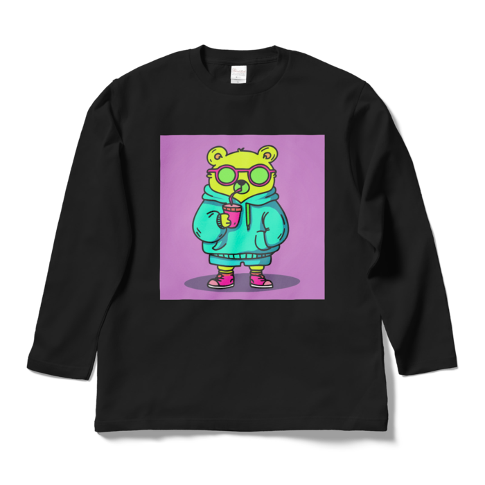 ロングスリーブTシャツ - L - ブラック