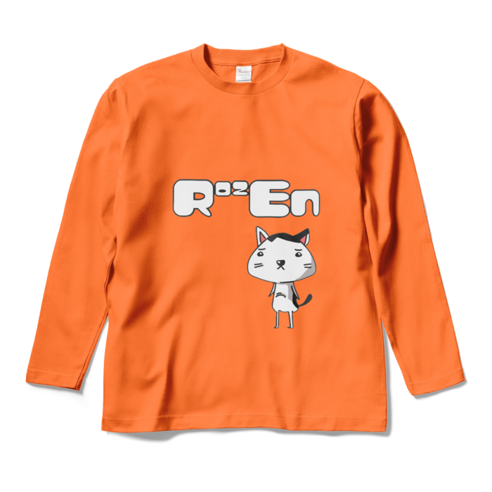 ロングスリーブTシャツ - M - オレンジ(橙)