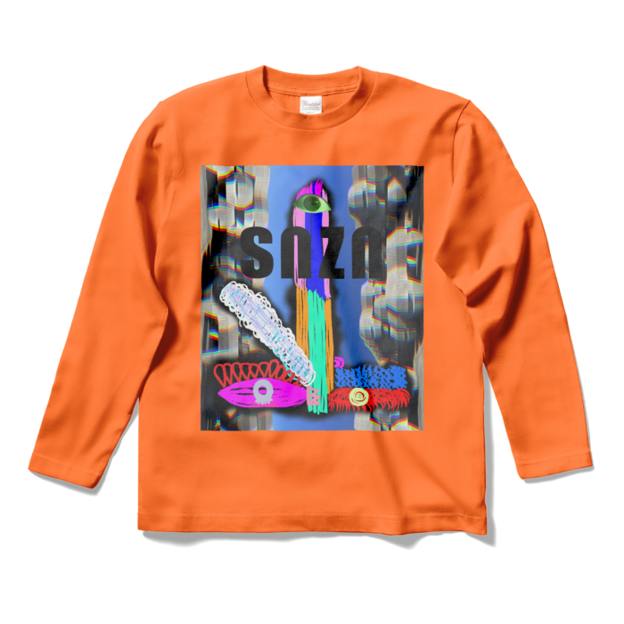 ロングスリーブTシャツ - S - オレンジ