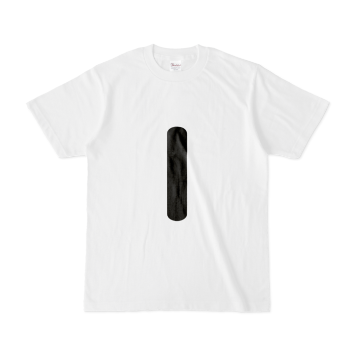 「l」（小文字）Tシャツ - S - 白