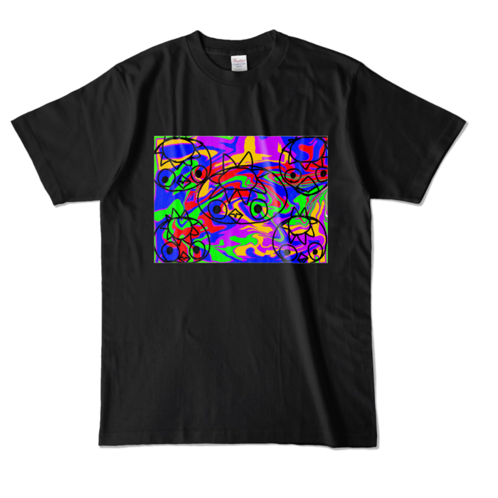 カラーTシャツ - L - ブラック (濃色)