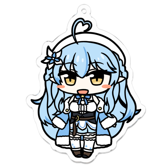 アクリルキーホルダー - 70 x 70 (mm)