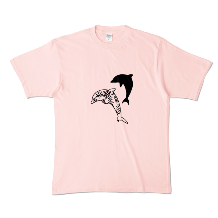 カラーTシャツ - XL - ライトピンク (淡色)