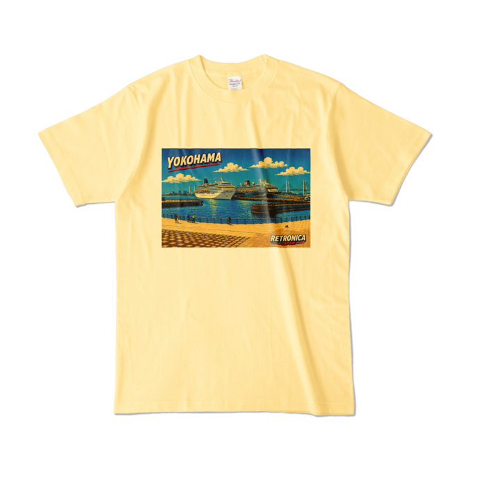 カラーTシャツ - L - ライトイエロー (淡色)