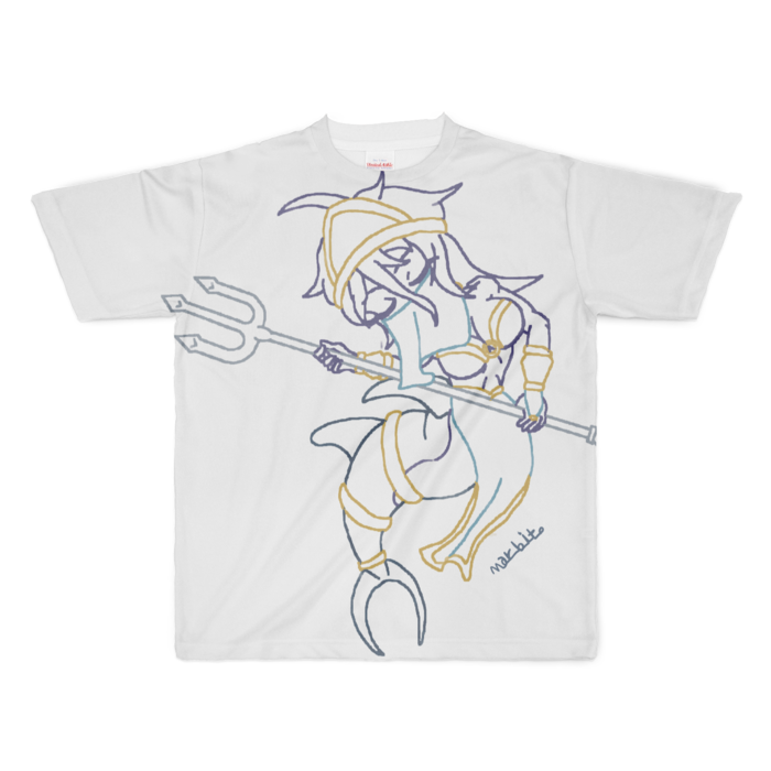 フルグラフィックTシャツ - XL - 正面印刷のみ