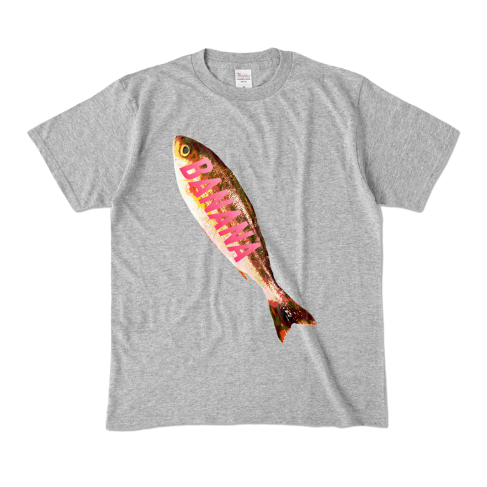 カラーTシャツ - M - 杢グレー (濃色)