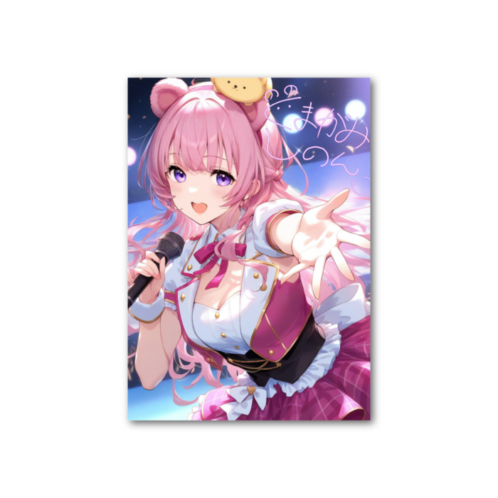 フォト風カード - 縦 - 片面