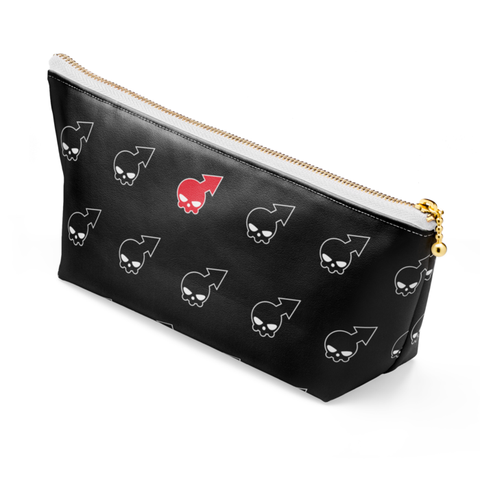 ポーチ - 長さ21.5cm / 高さ10cm - ホワイト