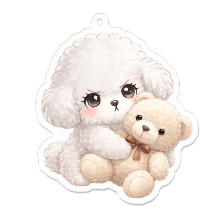 アクリルキーホルダー - 70 x 70 (mm)