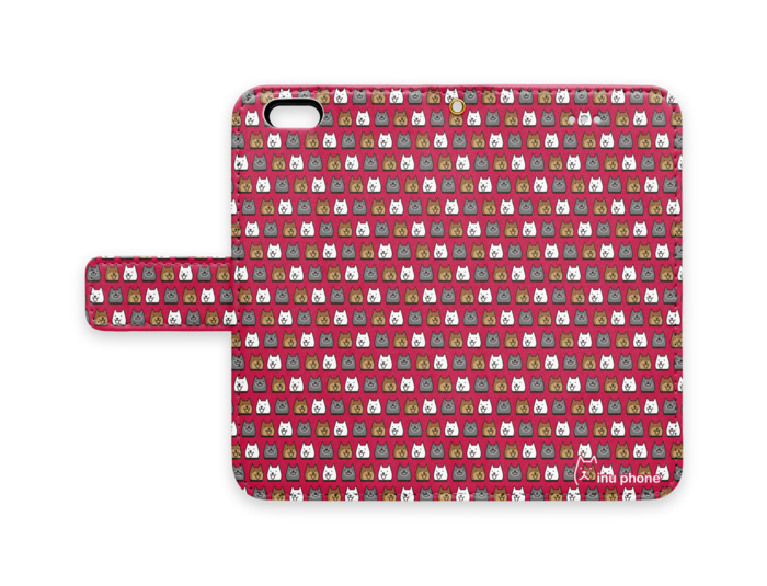 手帳型iPhoneケース - iPhone 6 / 6s - ストラップ穴 あり