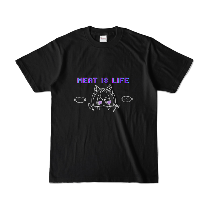 カラーTシャツ - S - ブラック (濃色)