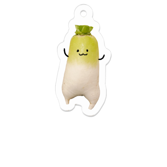 アクリルキーホルダー - 50 x 50 (mm)