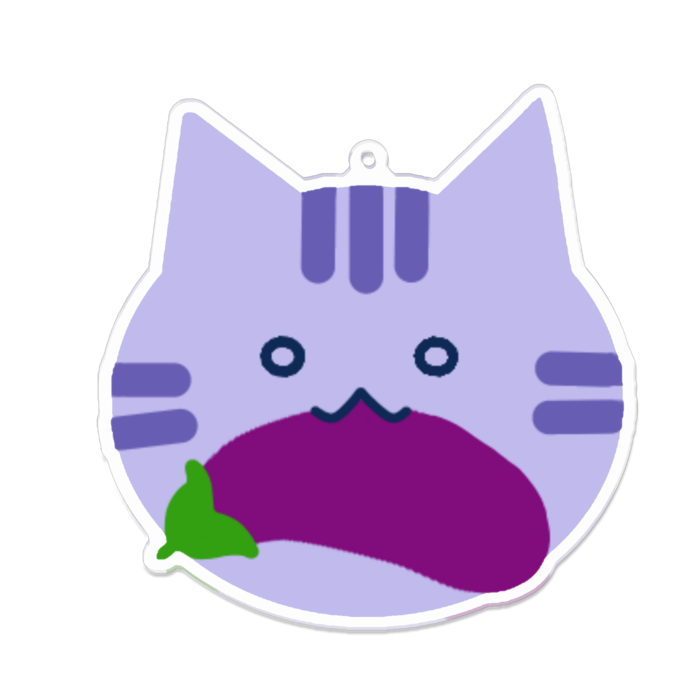 アクリルキーホルダー - 100 x 100 (mm)