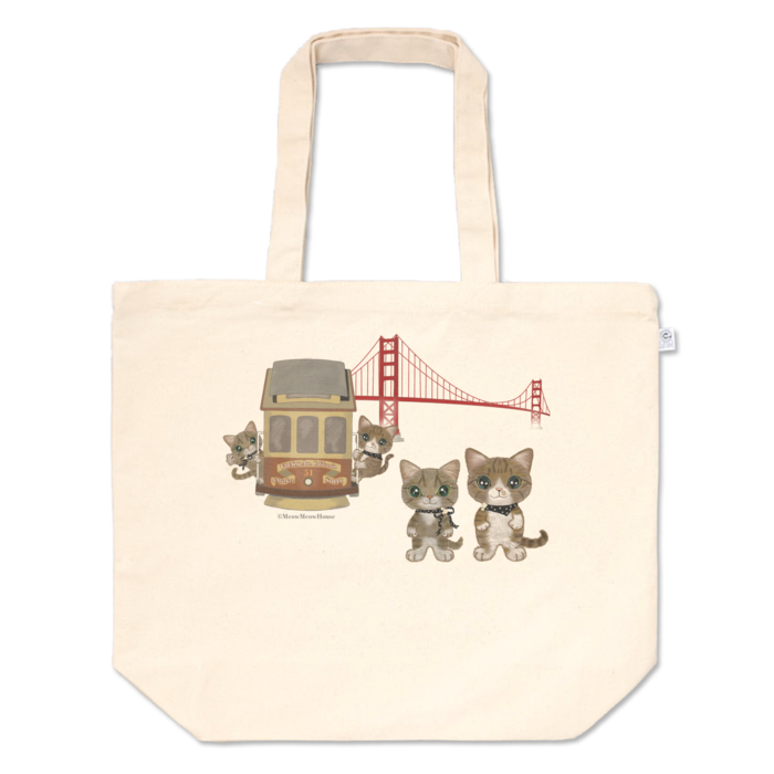 トートバッグ - L - プリント面積中