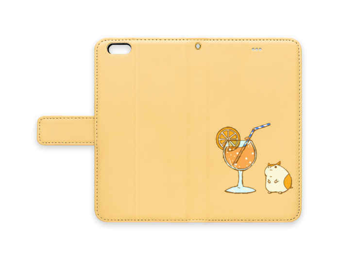 手帳型iPhoneケース - iPhone 6 Plus / 6s Plus - ストラップ穴 あり