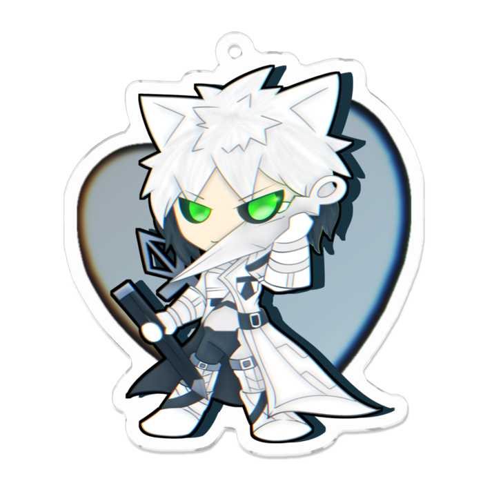 アクリルキーホルダー - 70 x 70 (mm)