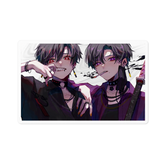 ステッカー - 100 x 100 (mm)