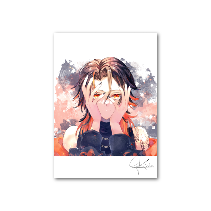 フォト風カード - 縦 - 片面