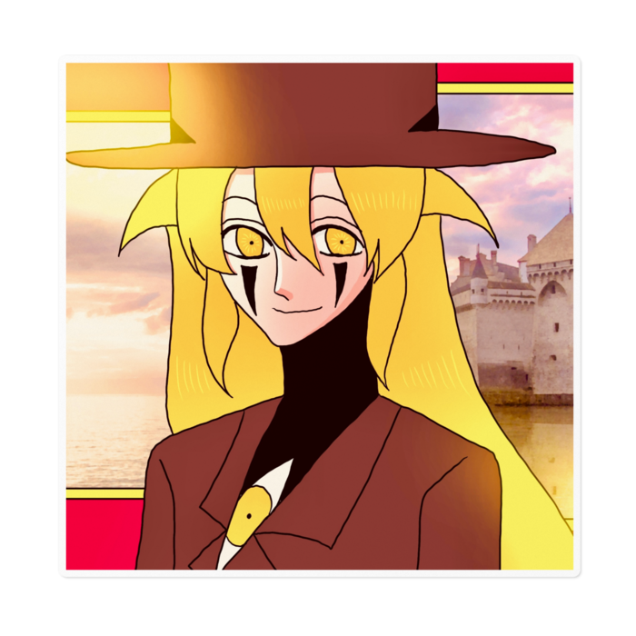 ステッカー - 160 x 160 (mm)