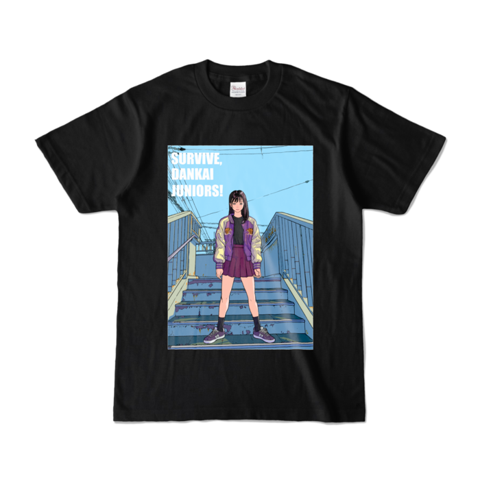 カラーTシャツ - S - ブラック (濃色)