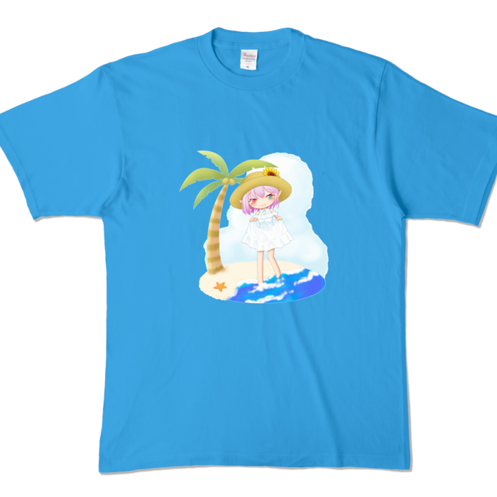 カラーTシャツ - XL - ターコイズ (濃色)