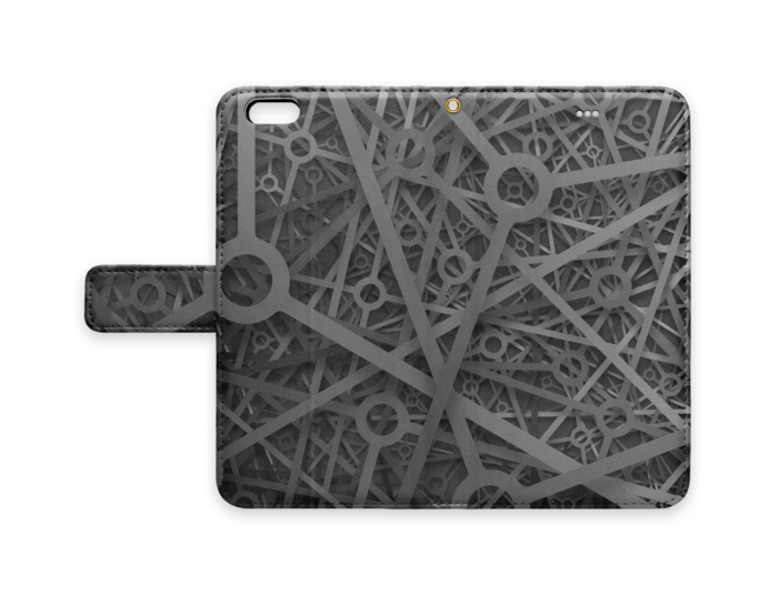 手帳型iPhoneケース - iPhone 6 Plus / 6s Plus - ストラップ穴 あり