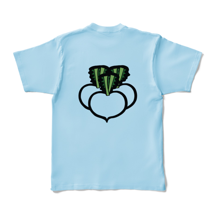 カラーTシャツ - XL - ライトブルー (淡色)